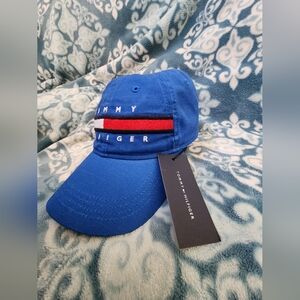 TOMMY HILFIGER HAT os size, color blue